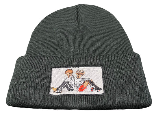STAY STRAPPED LOGO BEANIE