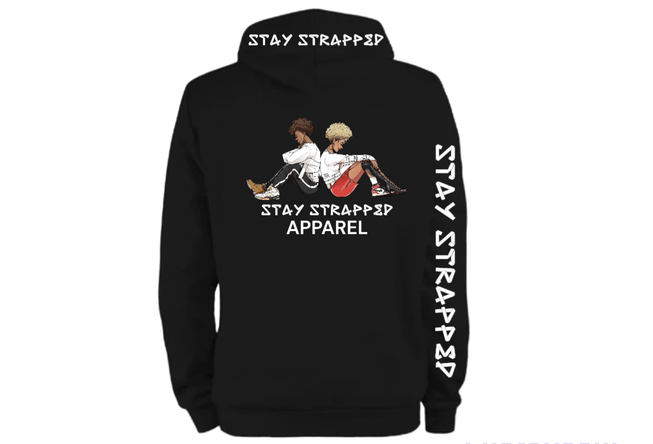 Black with logo on back