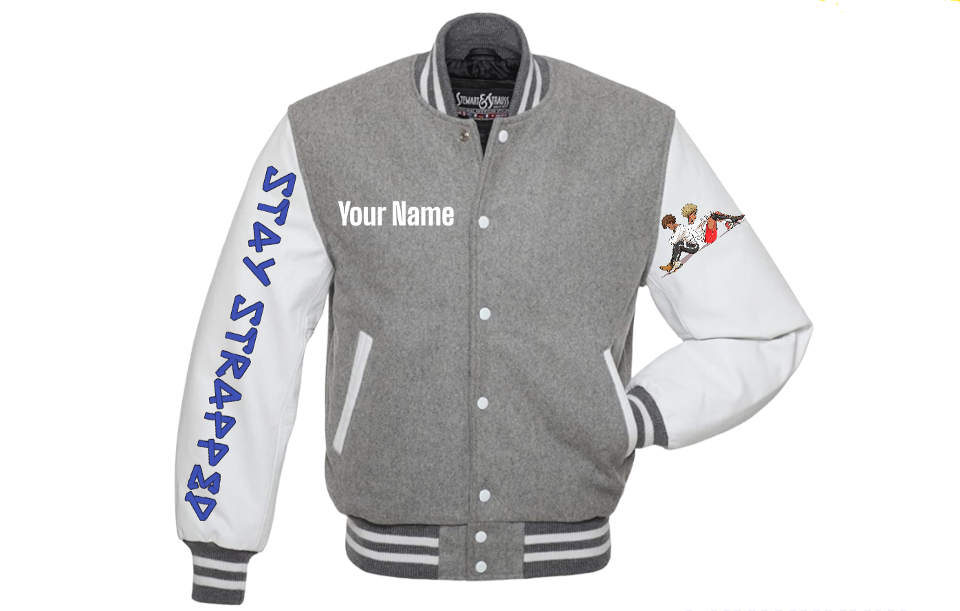 Gray and white front