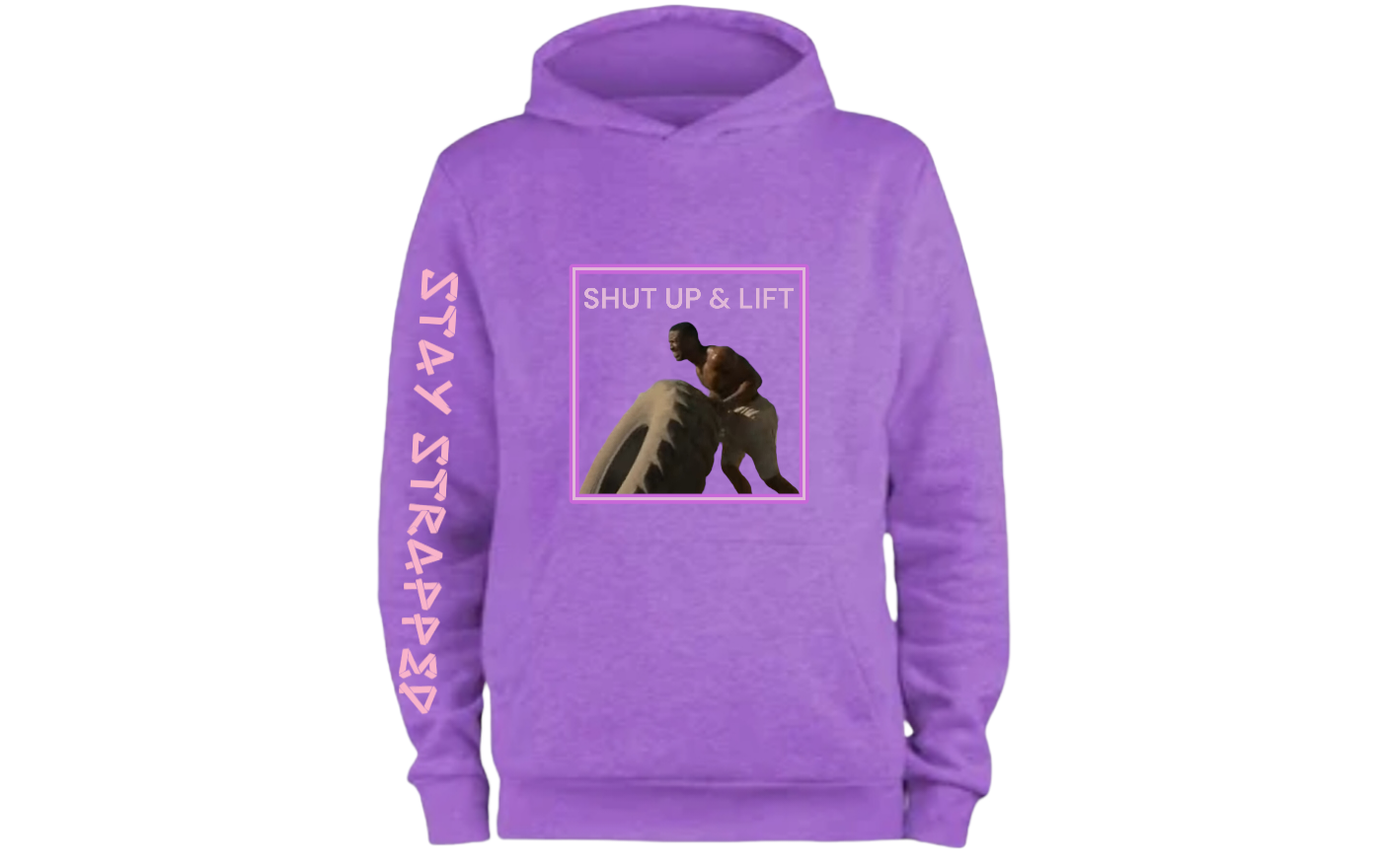 SHUT UP & LIFT Series - 'MICHAEL B. JORDAN' HOODIE (EMBROIDERED)