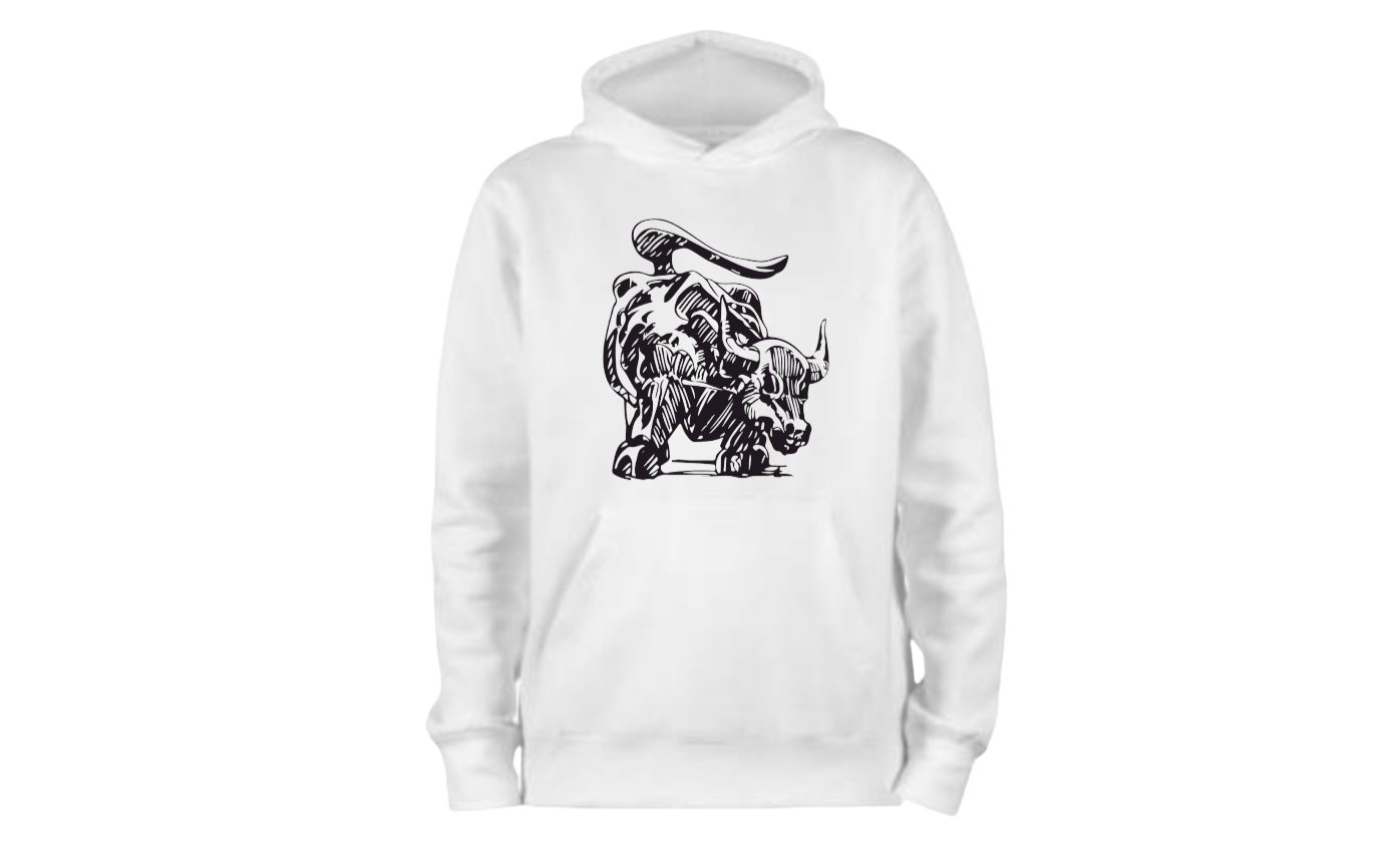 White hoodie